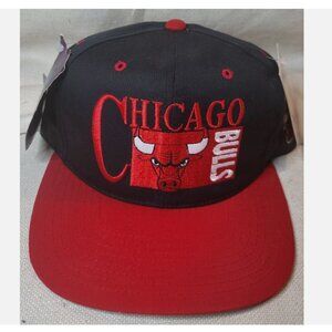Chicago Bulls Drew Pearson 1990's Snapback Hat - Vintage